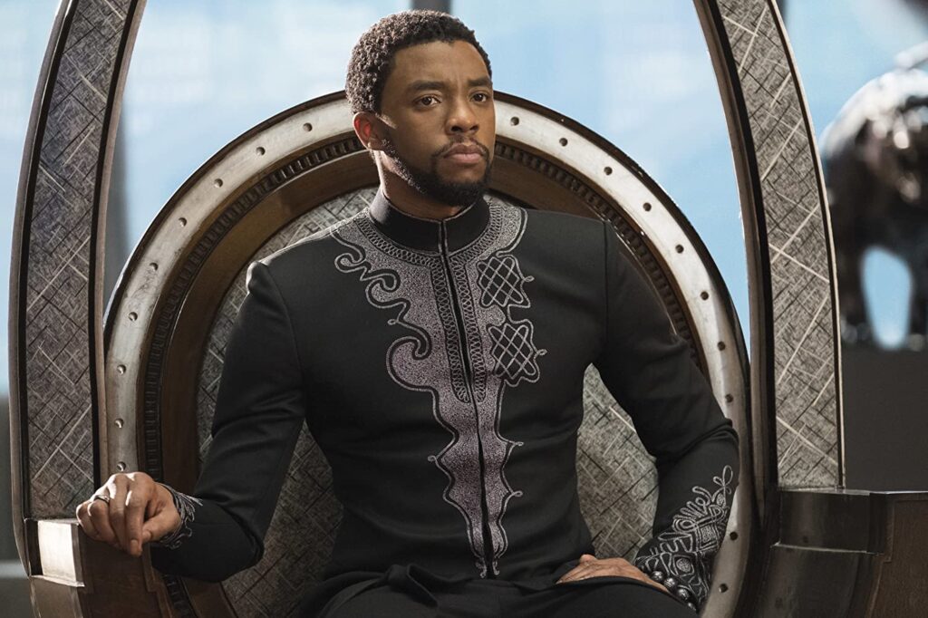 Chadwick Boseman, Black Panther (Ryan Coogler, 2018) - CREDITS: IMDB.com