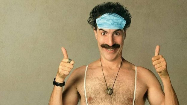 Oscar sceneggiature 2021: Sacha Baron Cohen in Borat 2 - Credits: web