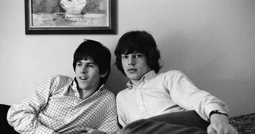 Keith Richards e Mick Jagger, anni Sessanta - Via web