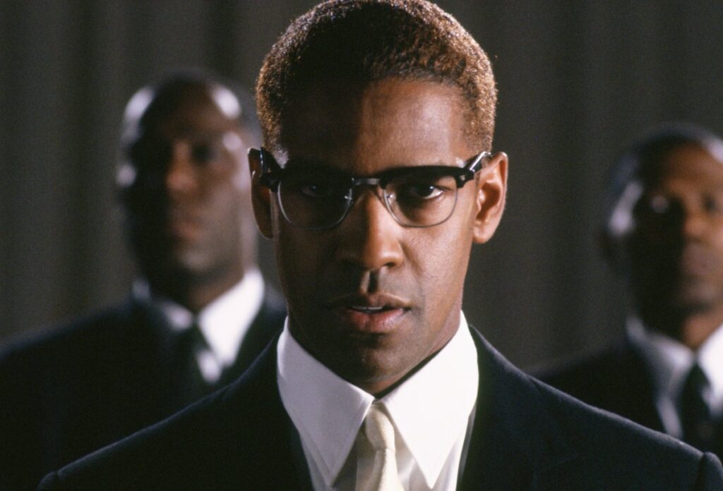 Denzel Washington in Malcolm X (1992) - Spike Lee (via web)
