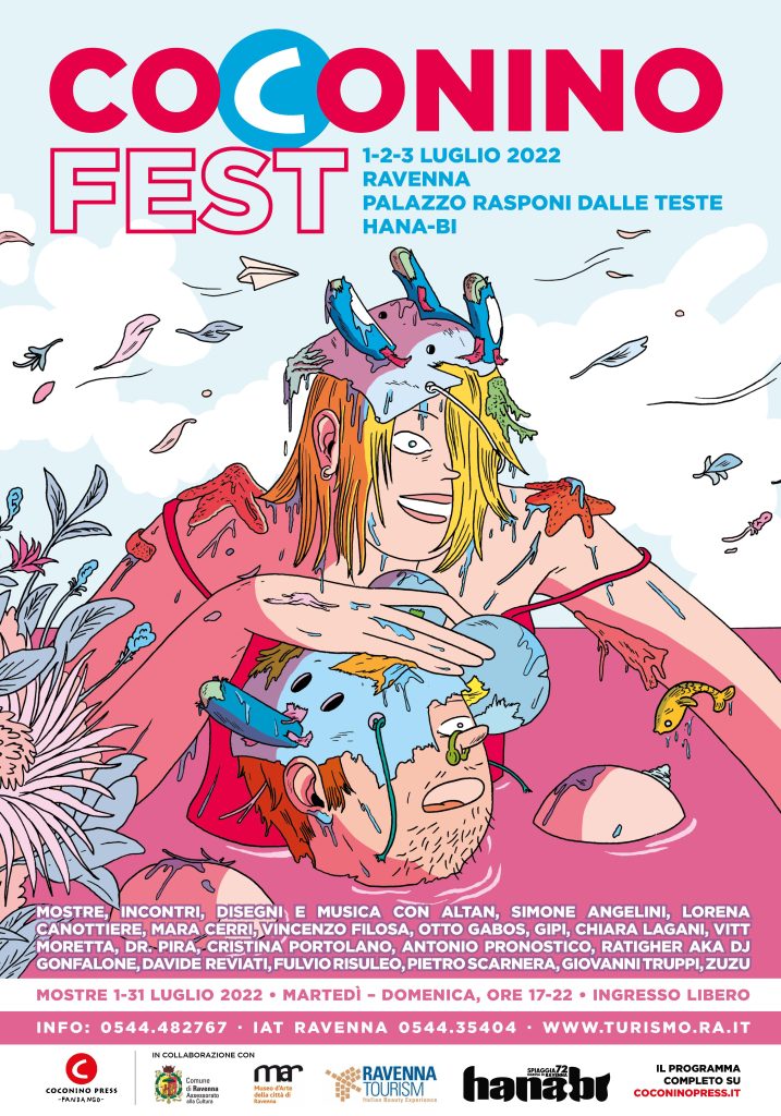 A Ravenna nasce Coconino Fest, un nuovo festival, in scena dall’1 al 3 luglio, che celebra la “nona arte” del fumetto