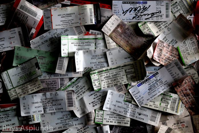 Concert Tickets by Rhys A.