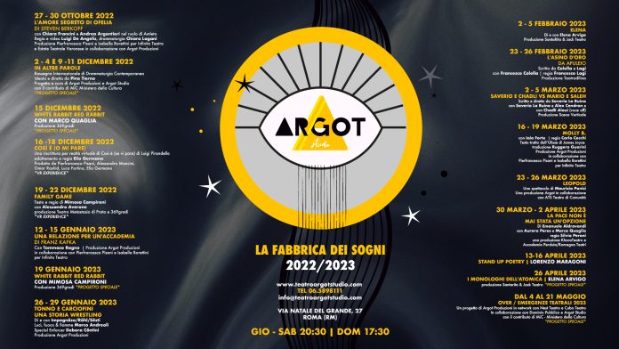 Stagione 2022/2023, Argot Studio