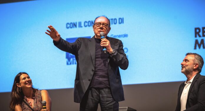 Carlo Verdone presenta Borotalco. Foto di Luigi Angelucci