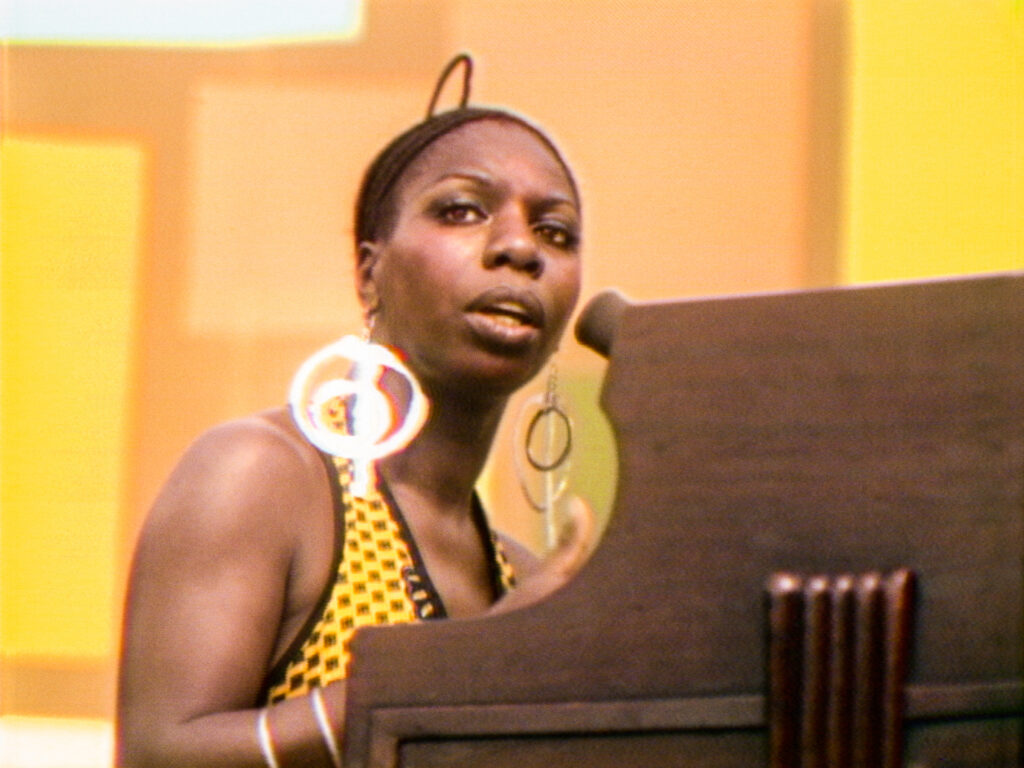 Nina Simone, SUMMER OF SOUL. Photo Courtesy of Searchlight Pictures. © 2021 20th Century Studios All Rights Reserved