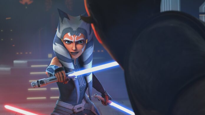Ahsoka in Star Wars: The Clone Wars © Disney, All Rights Reserved