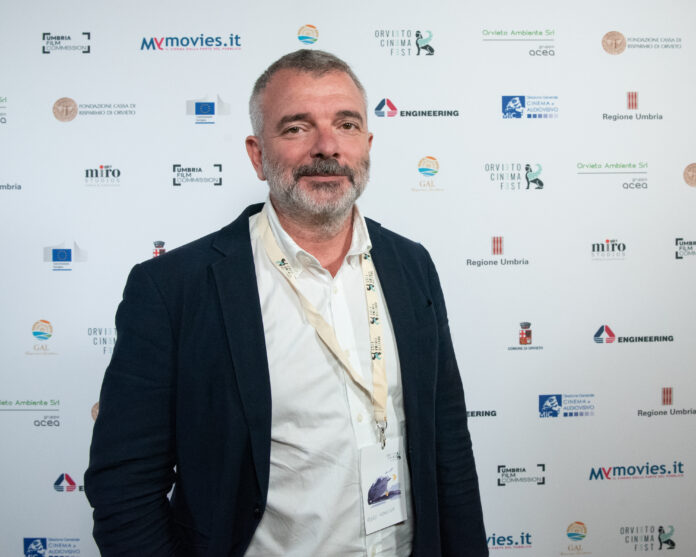 Pedro Armocida, Direttore della giuria di Orvieto Cinema Fest. Foto di Enrico Lunetti.