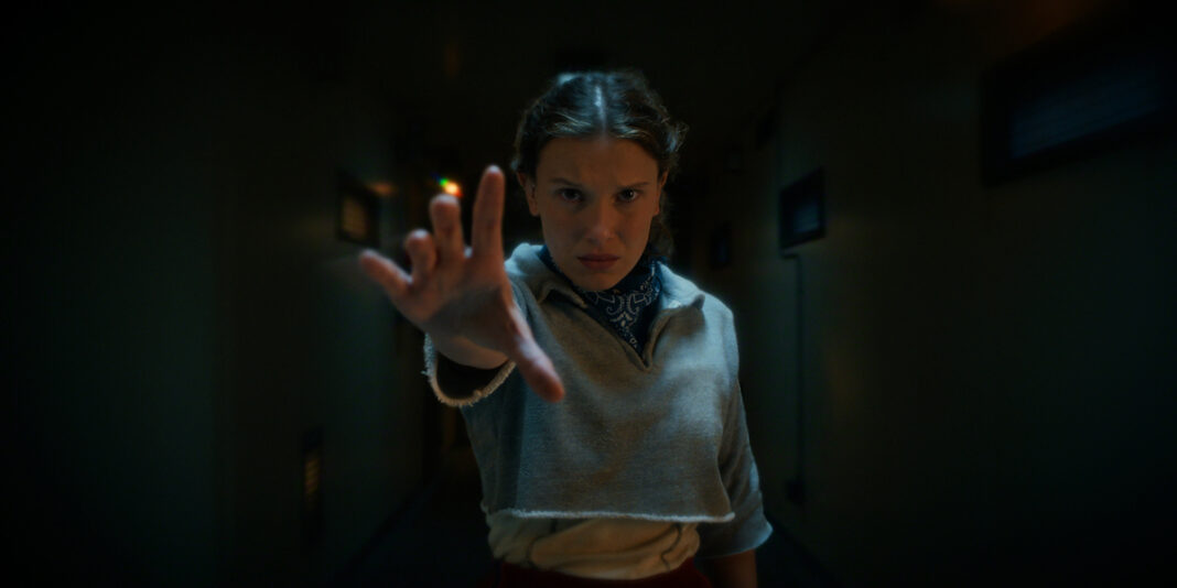 STRANGER THINGS: SEASON 5 STRANGER THINGS 5, Millie Bobby Brown. Cr. COURTESY OF NETFLIX