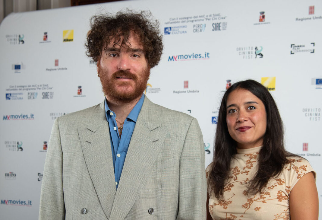OCF Sabato-38 Ludovica Galletta e Daniele Razzicchia. Foto di Enrico Lunetti Courtesy of Orvieto Cinema Fest